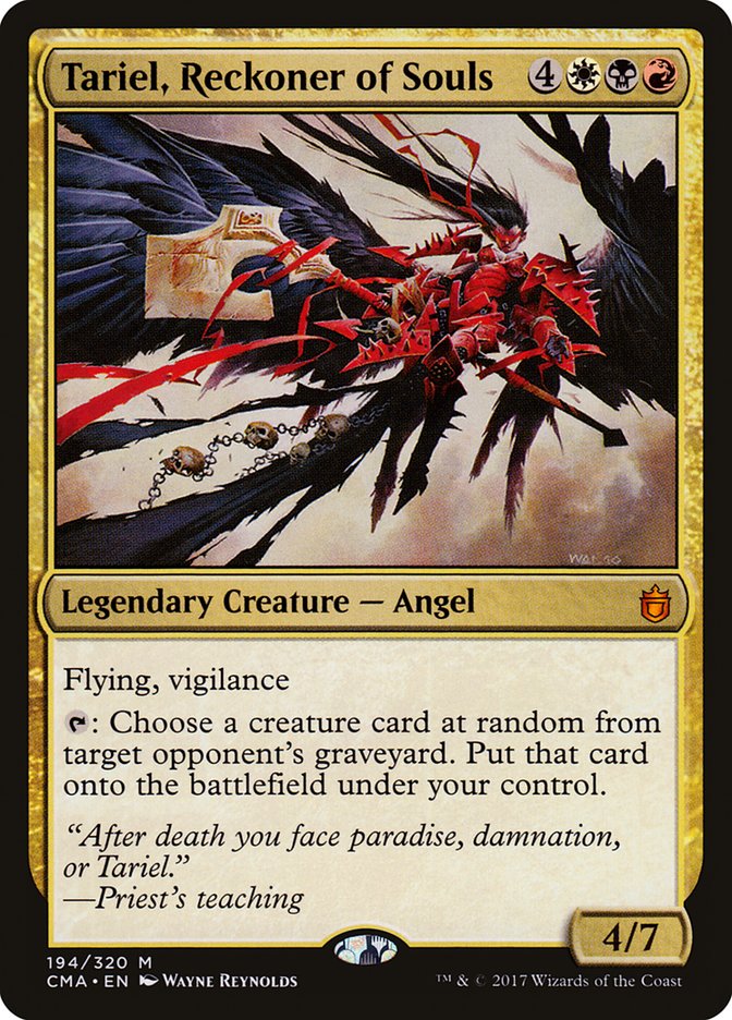 Tariel, Reckoner of Souls [Commander Anthology] | Good Games Morley