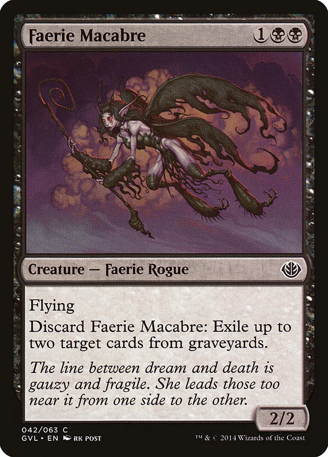 Faerie Macabre (Garruk vs. Liliana) [Duel Decks Anthology] | Good Games Morley