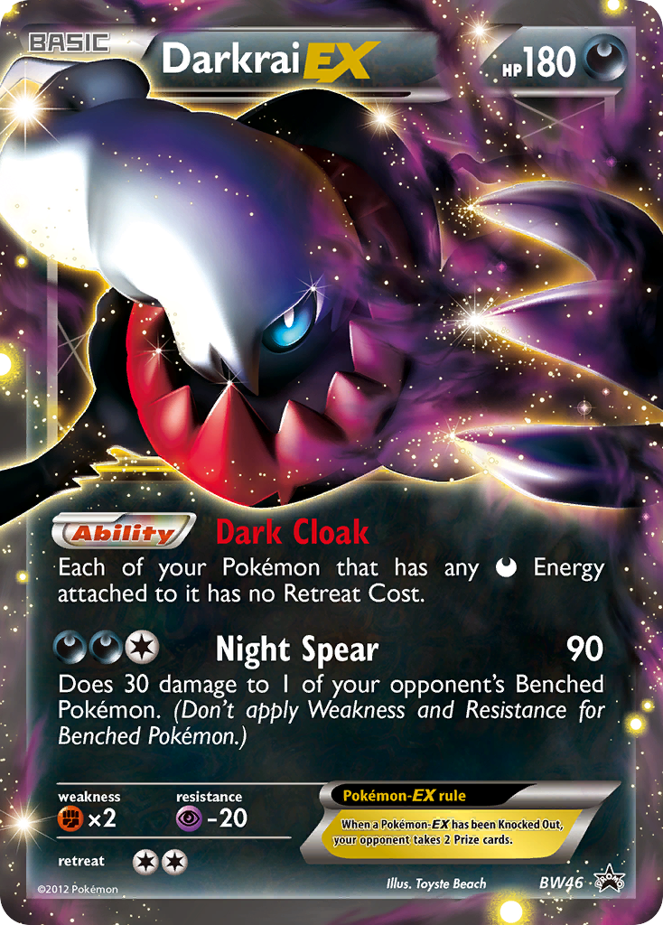 Darkrai EX (BW46) [Black & White: Black Star Promos] | Good Games Morley