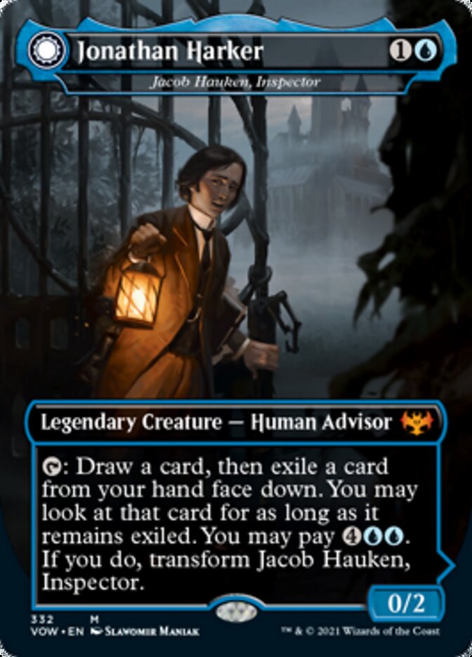 Jacob Hauken, Inspector // Hauken's Insight - Jonathan Harker // Harker's Obsessive Inquiry [Innistrad: Crimson Vow] | Good Games Morley