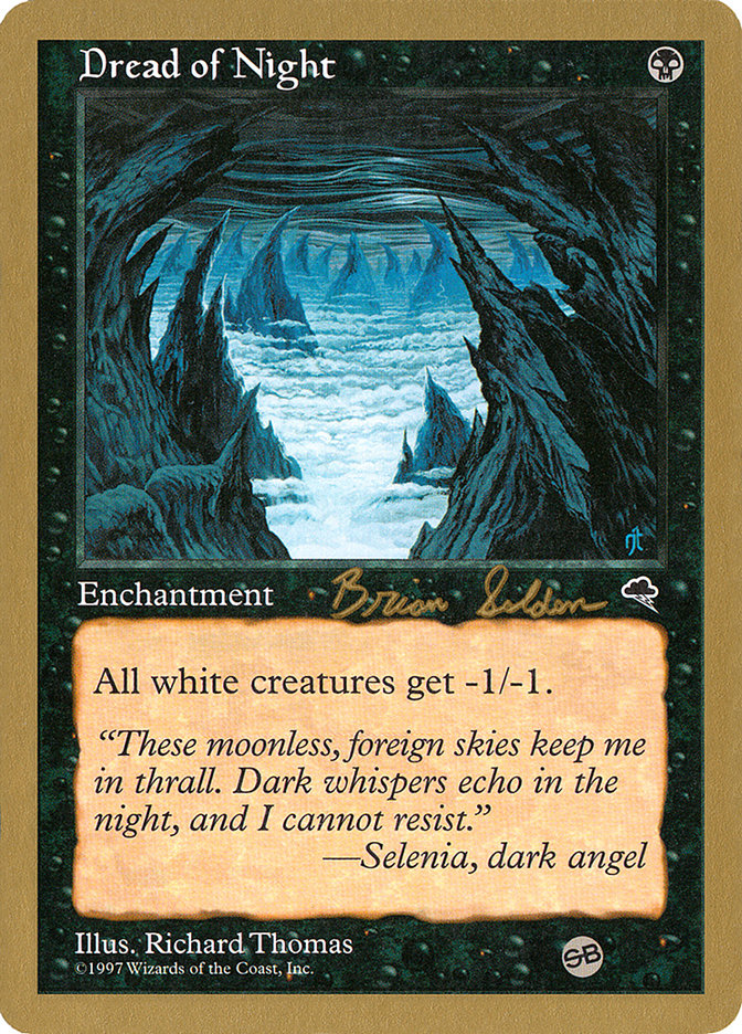 Dread of Night (Brian Selden) (SB) [World Championship Decks 1998] | Good Games Morley