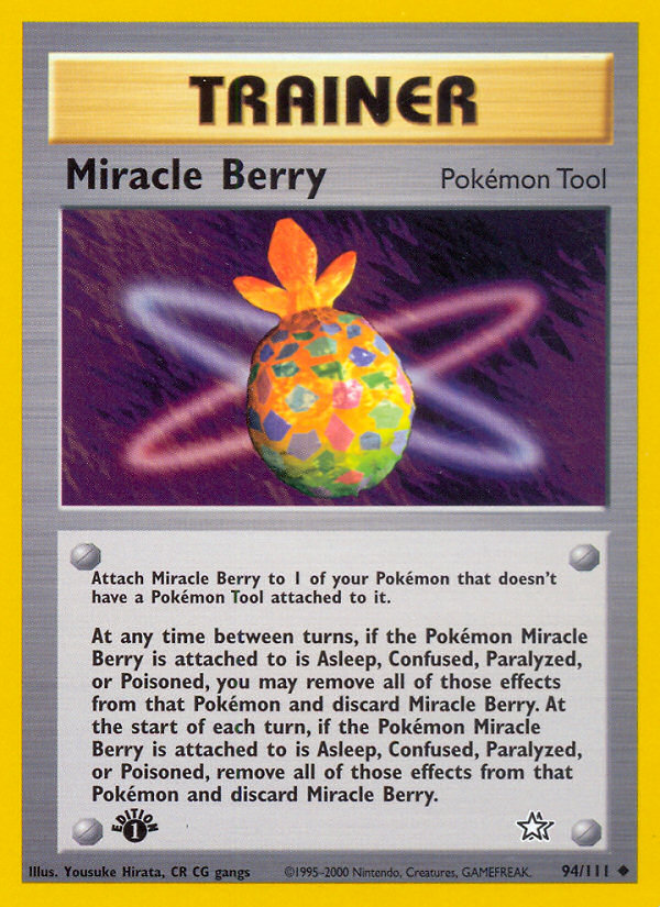 Miracle Berry (94/111) [Neo Genesis 1st Edition] | Good Games Morley