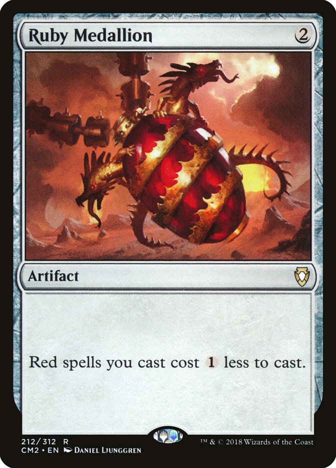 Ruby Medallion [Commander Anthology Volume II] | Good Games Morley