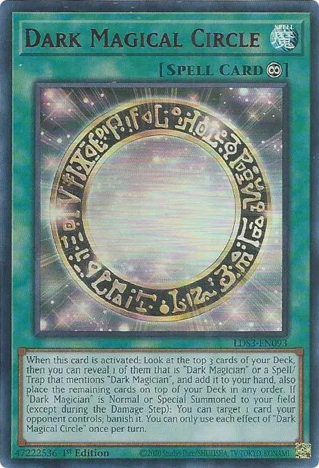 Dark Magical Circle (Red) [LDS3-EN093] Ultra Rare | Good Games Morley