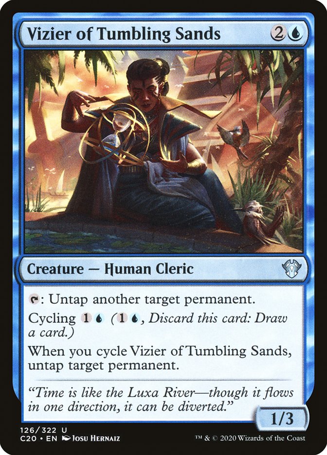 Vizier of Tumbling Sands [Commander 2020] | Good Games Morley