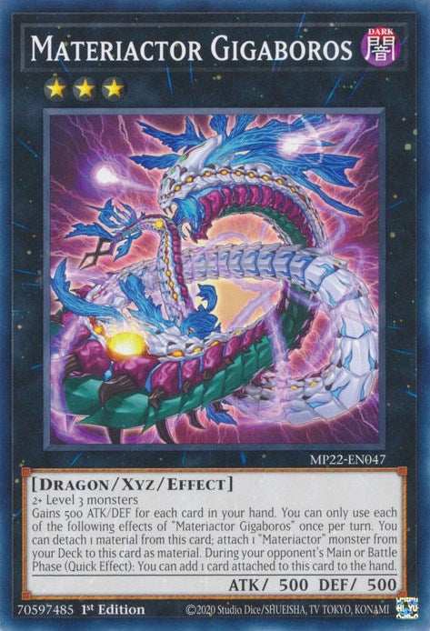 Materiactor Gigaboros [MP22-EN047] Common | Good Games Morley
