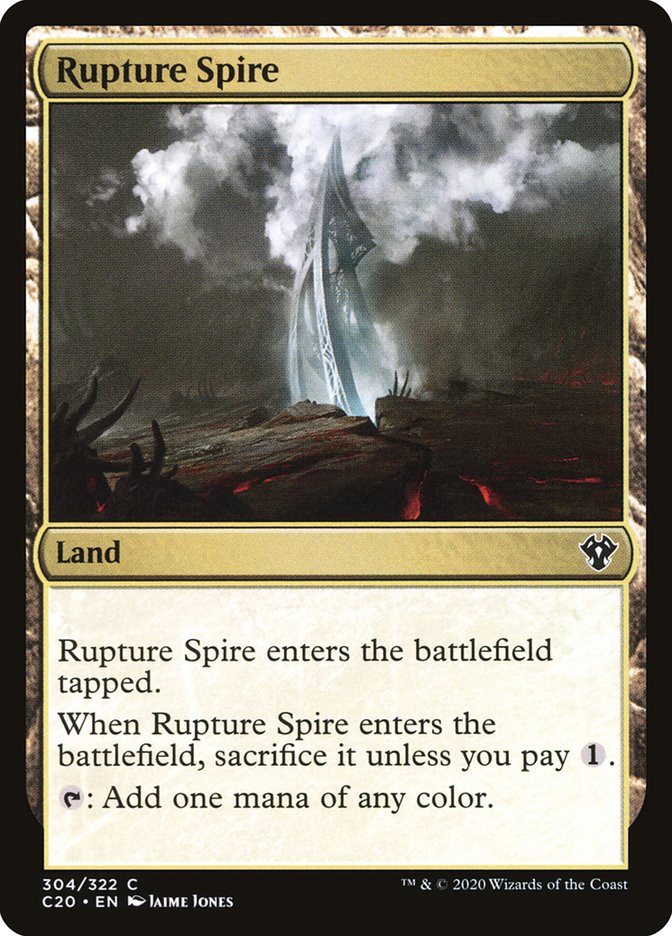 Rupture Spire [Commander 2020] | Good Games Morley
