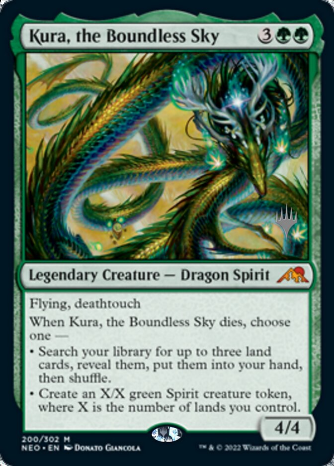 Kura, the Boundless Sky (Promo Pack) [Kamigawa: Neon Dynasty Promos] | Good Games Morley