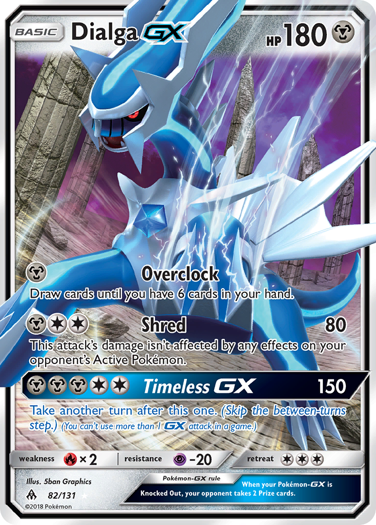 Dialga GX (82/131) [Sun & Moon: Forbidden Light] | Good Games Morley