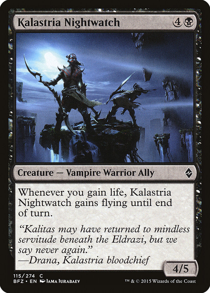 Kalastria Nightwatch [Battle for Zendikar] | Good Games Morley