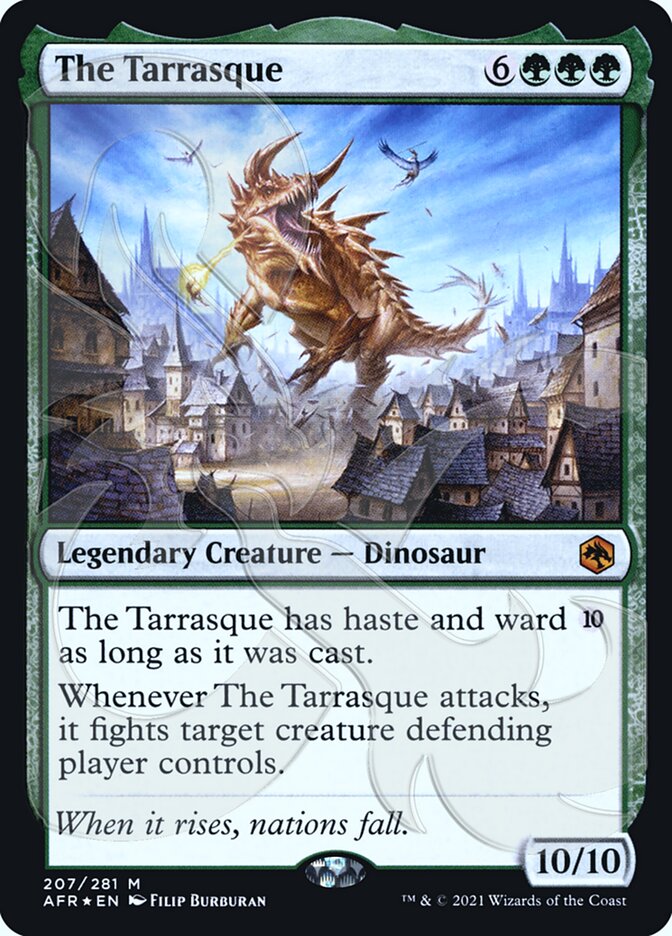The Tarrasque (Ampersand Promo) [Dungeons & Dragons: Adventures in the Forgotten Realms Promos] | Good Games Morley