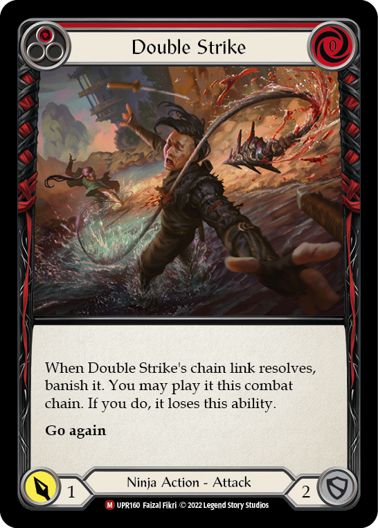 Double Strike [UPR160] (Uprising)  Rainbow Foil | Good Games Morley