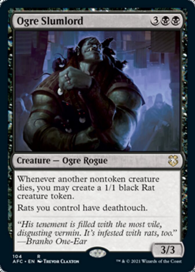 Ogre Slumlord [Dungeons & Dragons: Adventures in the Forgotten Realms Commander] | Good Games Morley