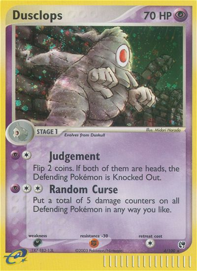 Dusclops (4/100) [EX: Sandstorm] | Good Games Morley