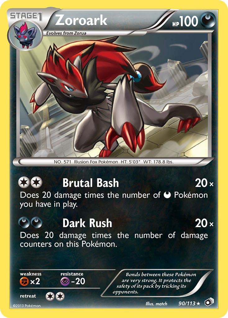 Zoroark (90/113) [Black & White: Legendary Treasures] | Good Games Morley