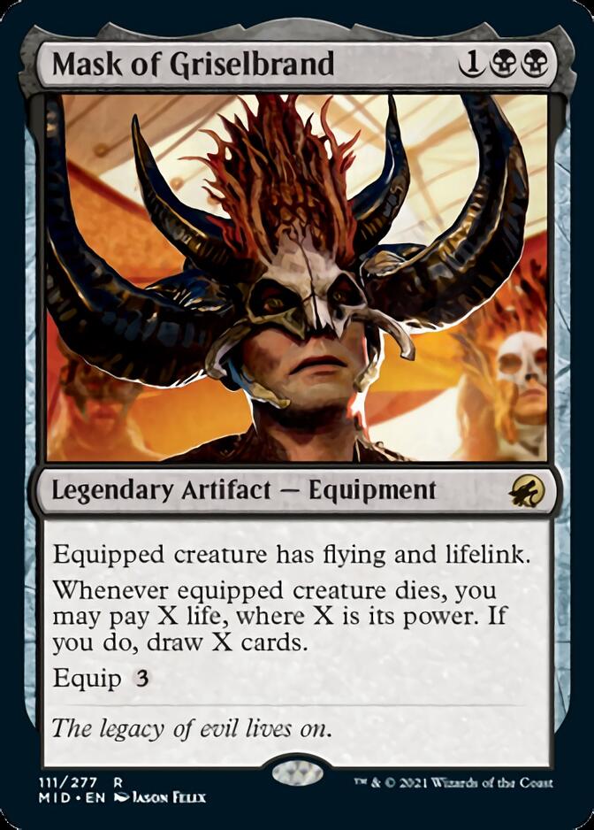 Mask of Griselbrand [Innistrad: Midnight Hunt] | Good Games Morley