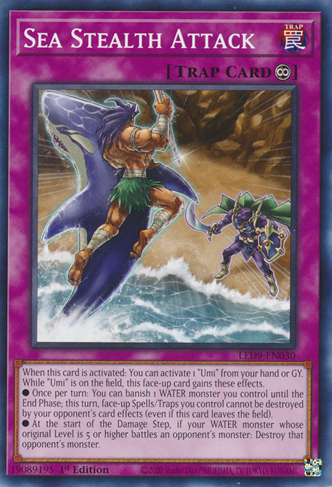 Sea Stealth Attack [LED9-EN030] Common | Good Games Morley