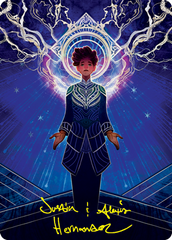 Brainstorm Art Card (Gold-Stamped Signature) [Strixhaven: School of Mages Art Series] | Good Games Morley