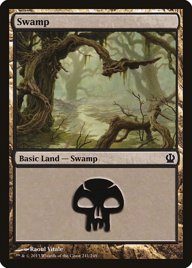 Swamp (241) [Theros] | Good Games Morley