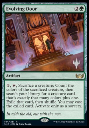 Evolving Door (Promo Pack) [Streets of New Capenna Promos] | Good Games Morley