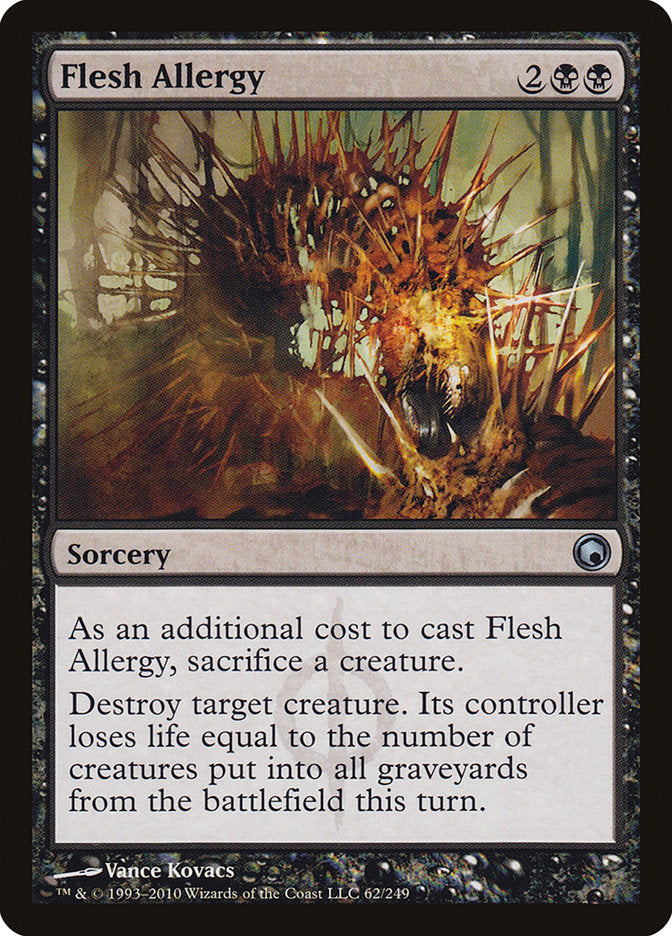 Flesh Allergy [Scars of Mirrodin] | Good Games Morley