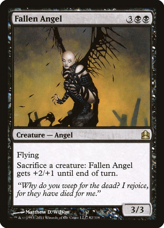 Fallen Angel [Commander 2011] | Good Games Morley