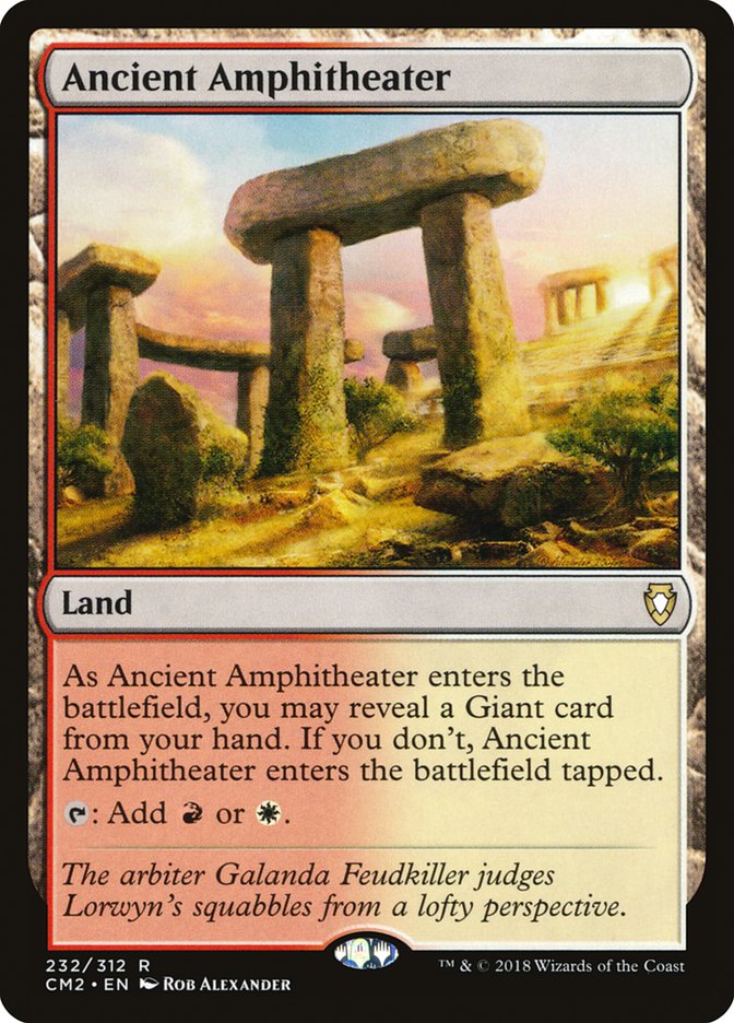 Ancient Amphitheater [Commander Anthology Volume II] | Good Games Morley
