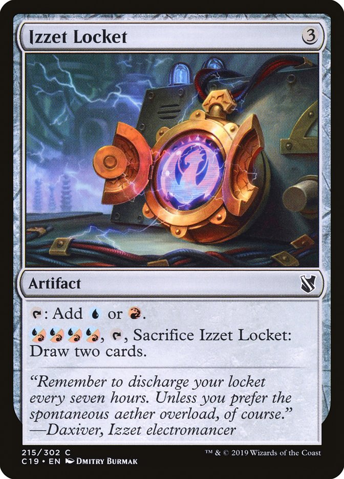 Izzet Locket [Commander 2019] | Good Games Morley