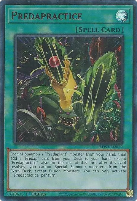 Predapractice (Red) [LDS3-EN079] Ultra Rare | Good Games Morley