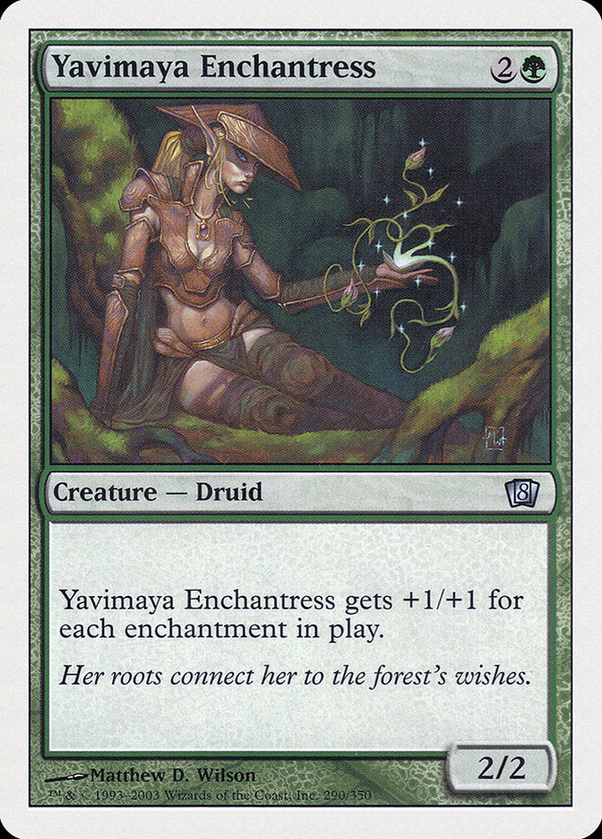 Yavimaya Enchantress [Eighth Edition] | Good Games Morley