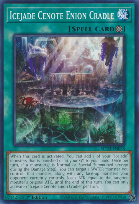 Icejade Cenote Enion Cradle [MP23-EN028] Common | Good Games Morley