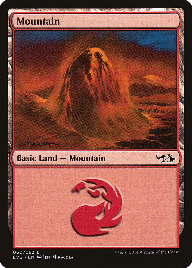 Mountain (60) (Elves vs. Goblins) [Duel Decks Anthology] | Good Games Morley