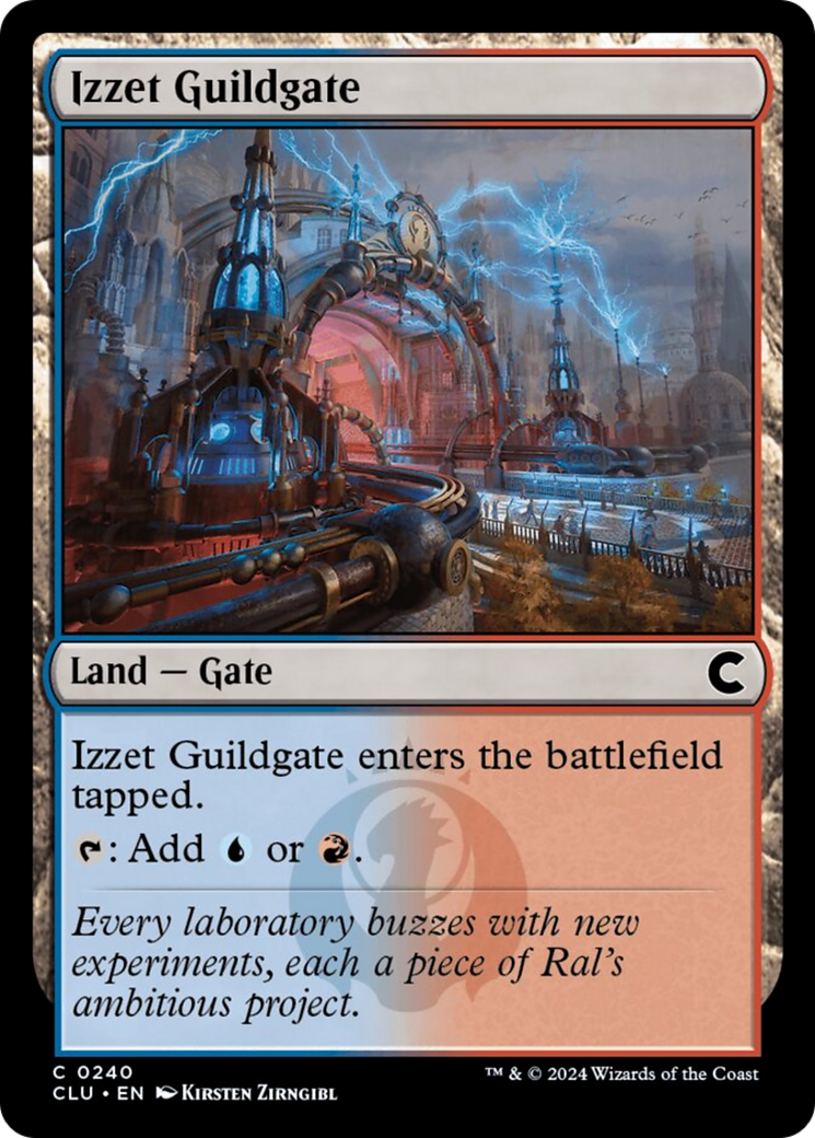 Izzet Guildgate [Ravnica: Clue Edition] | Good Games Morley