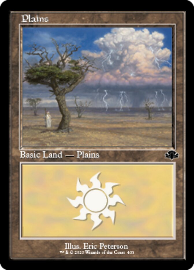 Plains (403) (Retro) [Dominaria Remastered] | Good Games Morley