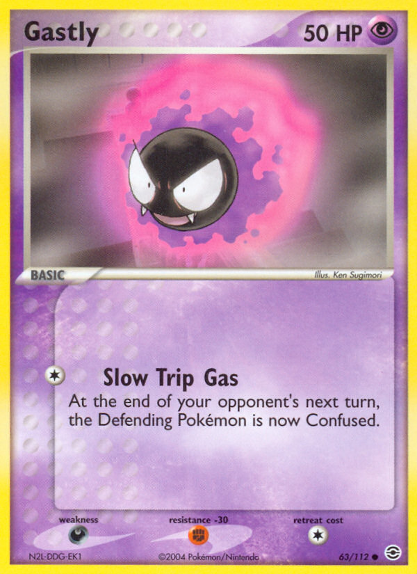 Gastly (63/112) [EX: FireRed & LeafGreen] | Good Games Morley