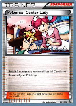 Pokemon Center Lady (93/106) (Primal Groudon - Alejandro Ng-Guzman) [World Championships 2015] | Good Games Morley