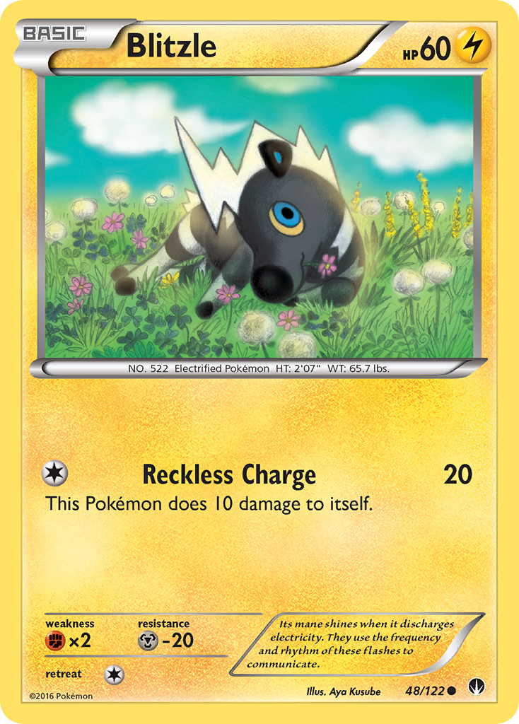Blitzle (48/122) [XY: BREAKpoint] | Good Games Morley