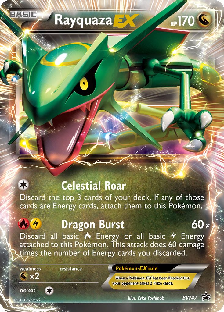 Rayquaza EX (BW47) [Black & White: Black Star Promos] | Good Games Morley