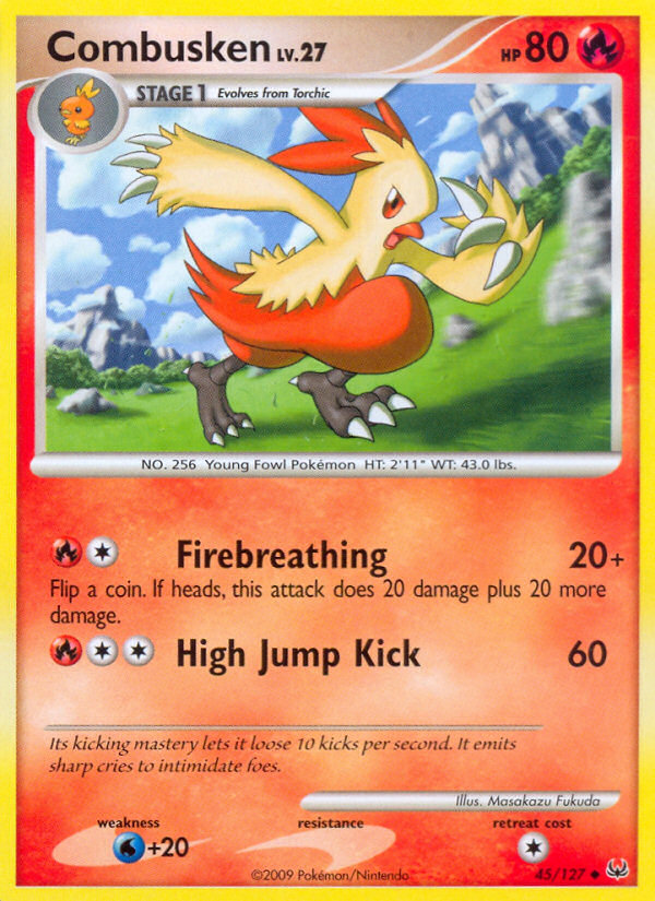 Combusken (45/127) [Platinum: Base Set] | Good Games Morley