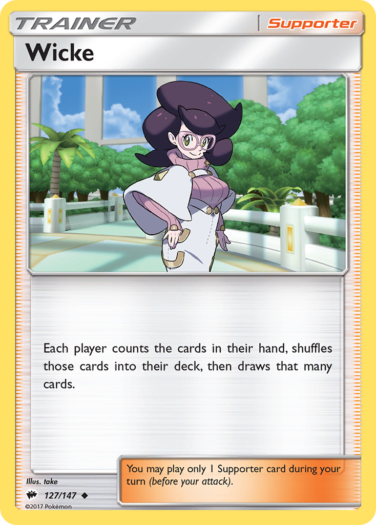 Wicke (127/147) [Sun & Moon: Burning Shadows] | Good Games Morley
