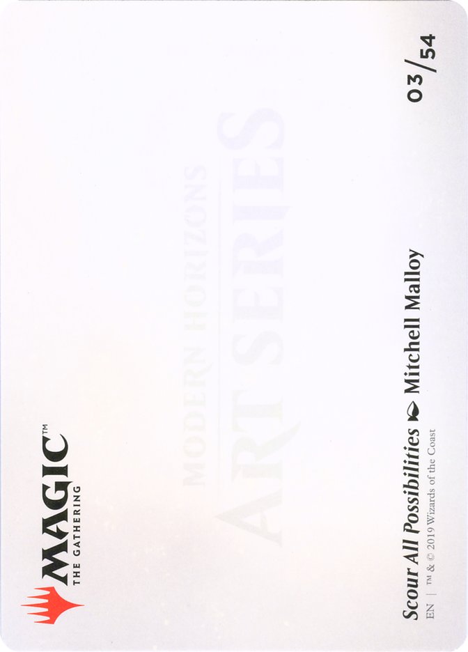 Scour All Possibilities // Scour All Possibilities [Modern Horizons Art Series] | Good Games Morley