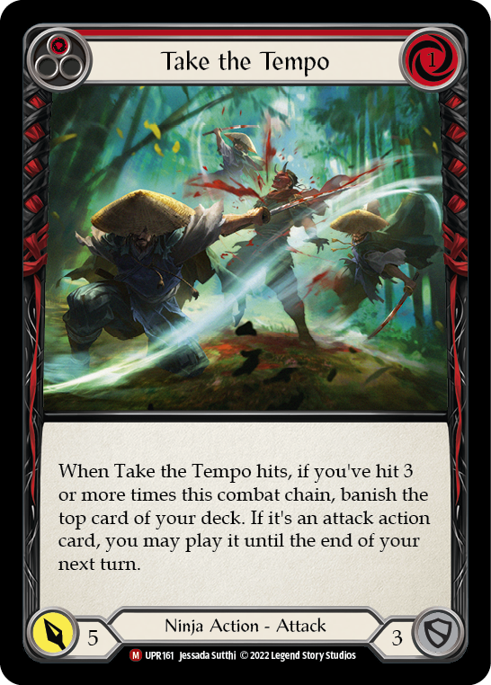 Take the Tempo [UPR161] (Uprising)  Rainbow Foil | Good Games Morley