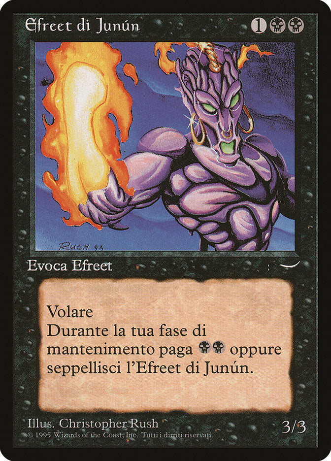 Junun Efreet (Italian) - "Efreet di Junun" [Rinascimento] | Good Games Morley
