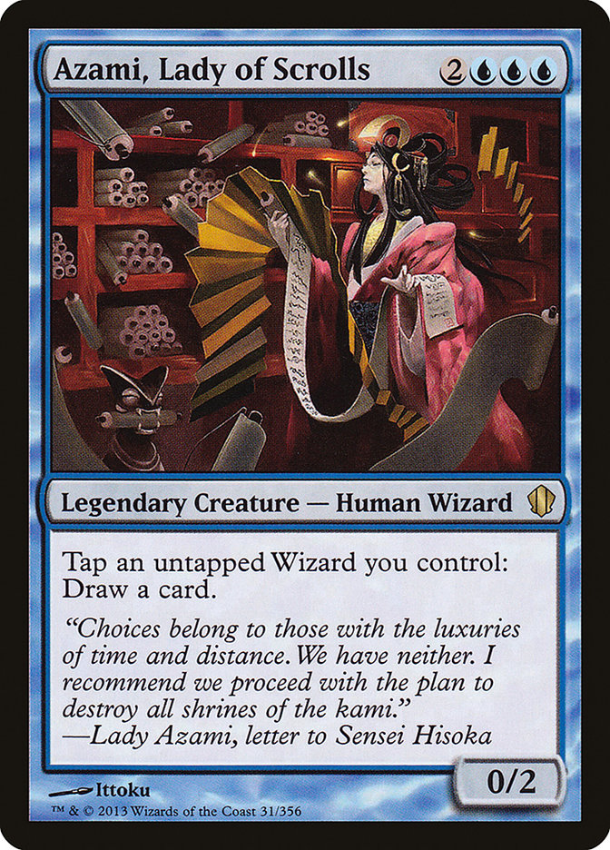 Azami, Lady of Scrolls [Commander 2013] | Good Games Morley