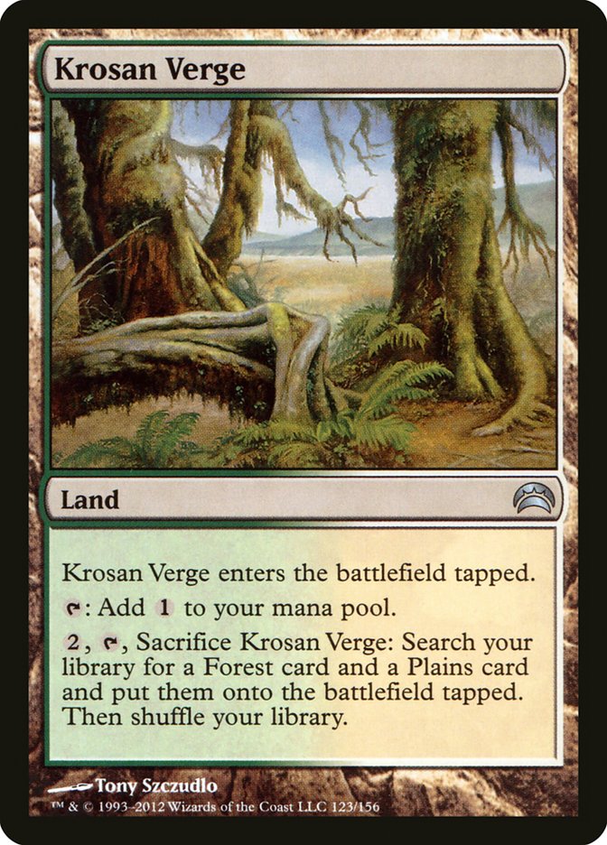 Krosan Verge [Planechase 2012] | Good Games Morley