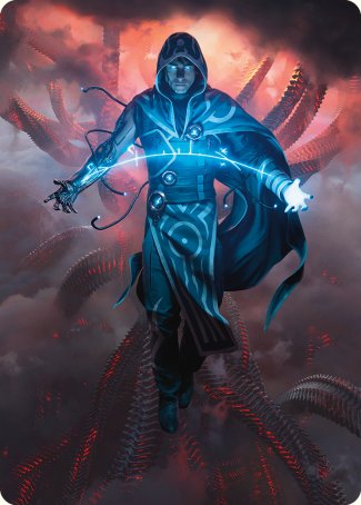 Jace, the Perfected Mind Art Card [Phyrexia: All Will Be One Art Series] | Good Games Morley