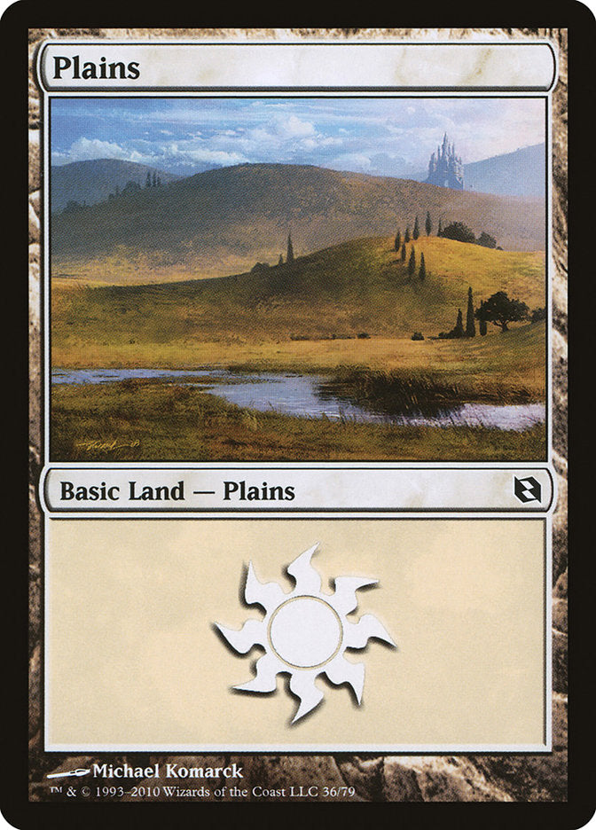 Plains (36) [Duel Decks: Elspeth vs. Tezzeret] | Good Games Morley