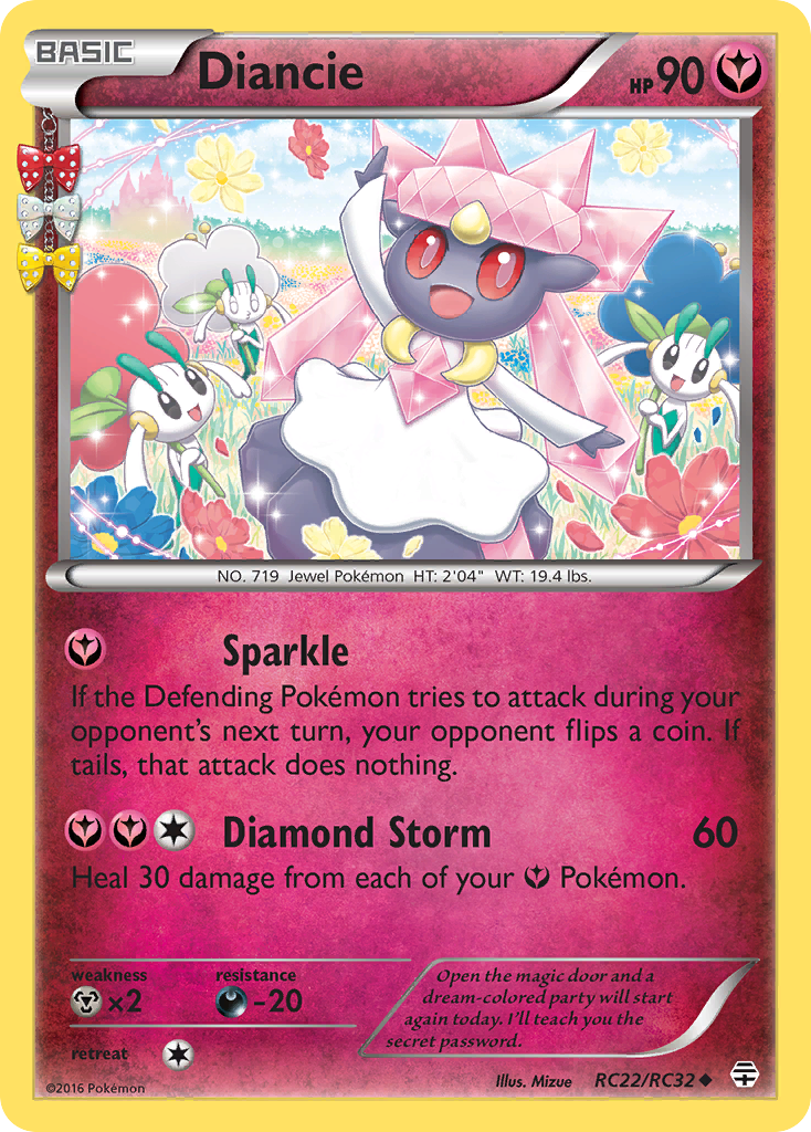 Diancie (RC22/RC32) [XY: Generations] | Good Games Morley