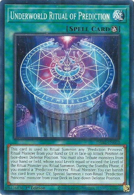 Underworld Ritual of Prediction [DABL-EN063] Common | Good Games Morley