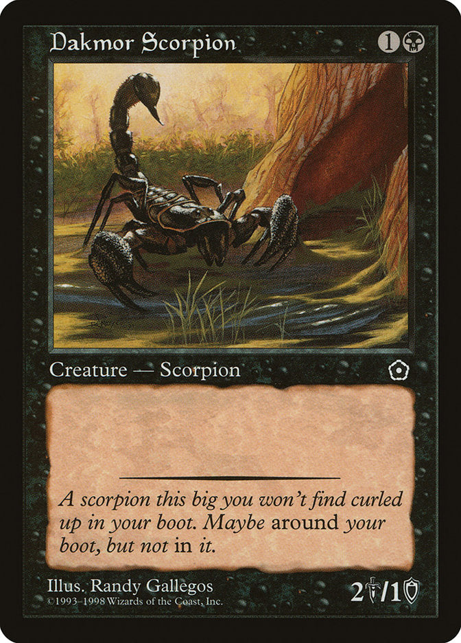 Dakmor Scorpion [Portal Second Age] | Good Games Morley